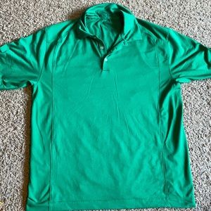 Men’s large Nike golf polo. Green